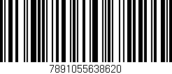 Código de barras (EAN, GTIN, SKU, ISBN): '7891055638620'