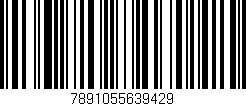 Código de barras (EAN, GTIN, SKU, ISBN): '7891055639429'