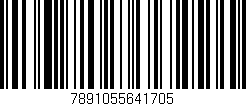 Código de barras (EAN, GTIN, SKU, ISBN): '7891055641705'