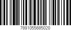 Código de barras (EAN, GTIN, SKU, ISBN): '7891055685020'