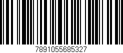 Código de barras (EAN, GTIN, SKU, ISBN): '7891055685327'