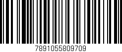 Código de barras (EAN, GTIN, SKU, ISBN): '7891055809709'