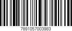 Código de barras (EAN, GTIN, SKU, ISBN): '7891057003983'
