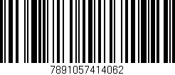 Código de barras (EAN, GTIN, SKU, ISBN): '7891057414062'