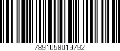 Código de barras (EAN, GTIN, SKU, ISBN): '7891058019792'
