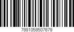 Código de barras (EAN, GTIN, SKU, ISBN): '7891058507879'