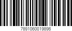 Código de barras (EAN, GTIN, SKU, ISBN): '7891060019896'