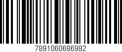 Código de barras (EAN, GTIN, SKU, ISBN): '7891060686982'