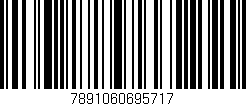 Código de barras (EAN, GTIN, SKU, ISBN): '7891060695717'