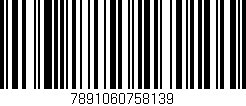 Código de barras (EAN, GTIN, SKU, ISBN): '7891060758139'