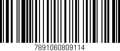 Código de barras (EAN, GTIN, SKU, ISBN): '7891060809114'