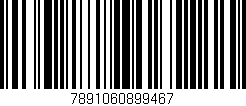 Código de barras (EAN, GTIN, SKU, ISBN): '7891060899467'