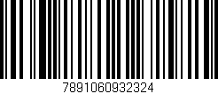 Código de barras (EAN, GTIN, SKU, ISBN): '7891060932324'