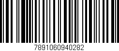 Código de barras (EAN, GTIN, SKU, ISBN): '7891060940282'
