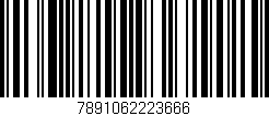 Código de barras (EAN, GTIN, SKU, ISBN): '7891062223666'