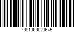 Código de barras (EAN, GTIN, SKU, ISBN): '7891088020645'