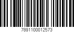 Código de barras (EAN, GTIN, SKU, ISBN): '7891100012573'