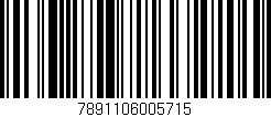 Código de barras (EAN, GTIN, SKU, ISBN): '7891106005715'