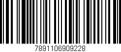 Código de barras (EAN, GTIN, SKU, ISBN): '7891106909228'