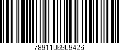 Código de barras (EAN, GTIN, SKU, ISBN): '7891106909426'