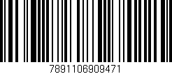 Código de barras (EAN, GTIN, SKU, ISBN): '7891106909471'