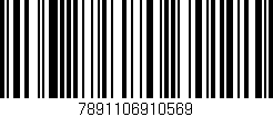 Código de barras (EAN, GTIN, SKU, ISBN): '7891106910569'