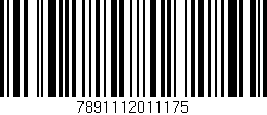 Código de barras (EAN, GTIN, SKU, ISBN): '7891112011175'