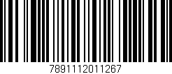 Código de barras (EAN, GTIN, SKU, ISBN): '7891112011267'
