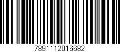 Código de barras (EAN, GTIN, SKU, ISBN): '7891112016682'