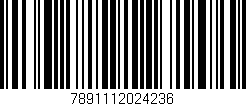 Código de barras (EAN, GTIN, SKU, ISBN): '7891112024236'