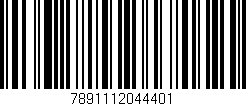 Código de barras (EAN, GTIN, SKU, ISBN): '7891112044401'