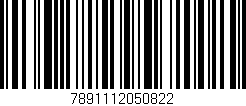 Código de barras (EAN, GTIN, SKU, ISBN): '7891112050822'