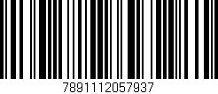 Código de barras (EAN, GTIN, SKU, ISBN): '7891112057937'