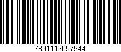Código de barras (EAN, GTIN, SKU, ISBN): '7891112057944'