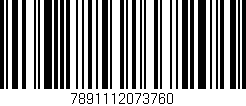 Código de barras (EAN, GTIN, SKU, ISBN): '7891112073760'