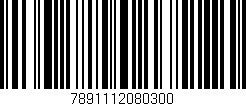 Código de barras (EAN, GTIN, SKU, ISBN): '7891112080300'