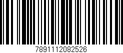 Código de barras (EAN, GTIN, SKU, ISBN): '7891112082526'