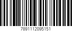 Código de barras (EAN, GTIN, SKU, ISBN): '7891112095151'