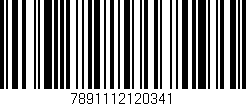 Código de barras (EAN, GTIN, SKU, ISBN): '7891112120341'