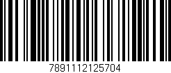 Código de barras (EAN, GTIN, SKU, ISBN): '7891112125704'