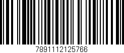Código de barras (EAN, GTIN, SKU, ISBN): '7891112125766'