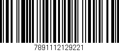 Código de barras (EAN, GTIN, SKU, ISBN): '7891112129221'