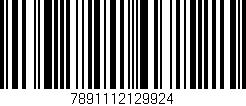 Código de barras (EAN, GTIN, SKU, ISBN): '7891112129924'