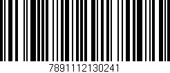 Código de barras (EAN, GTIN, SKU, ISBN): '7891112130241'