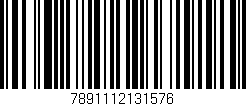 Código de barras (EAN, GTIN, SKU, ISBN): '7891112131576'