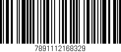 Código de barras (EAN, GTIN, SKU, ISBN): '7891112168329'