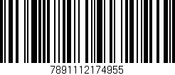 Código de barras (EAN, GTIN, SKU, ISBN): '7891112174955'