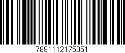 Código de barras (EAN, GTIN, SKU, ISBN): '7891112175051'