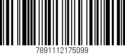 Código de barras (EAN, GTIN, SKU, ISBN): '7891112175099'
