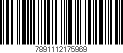 Código de barras (EAN, GTIN, SKU, ISBN): '7891112175969'